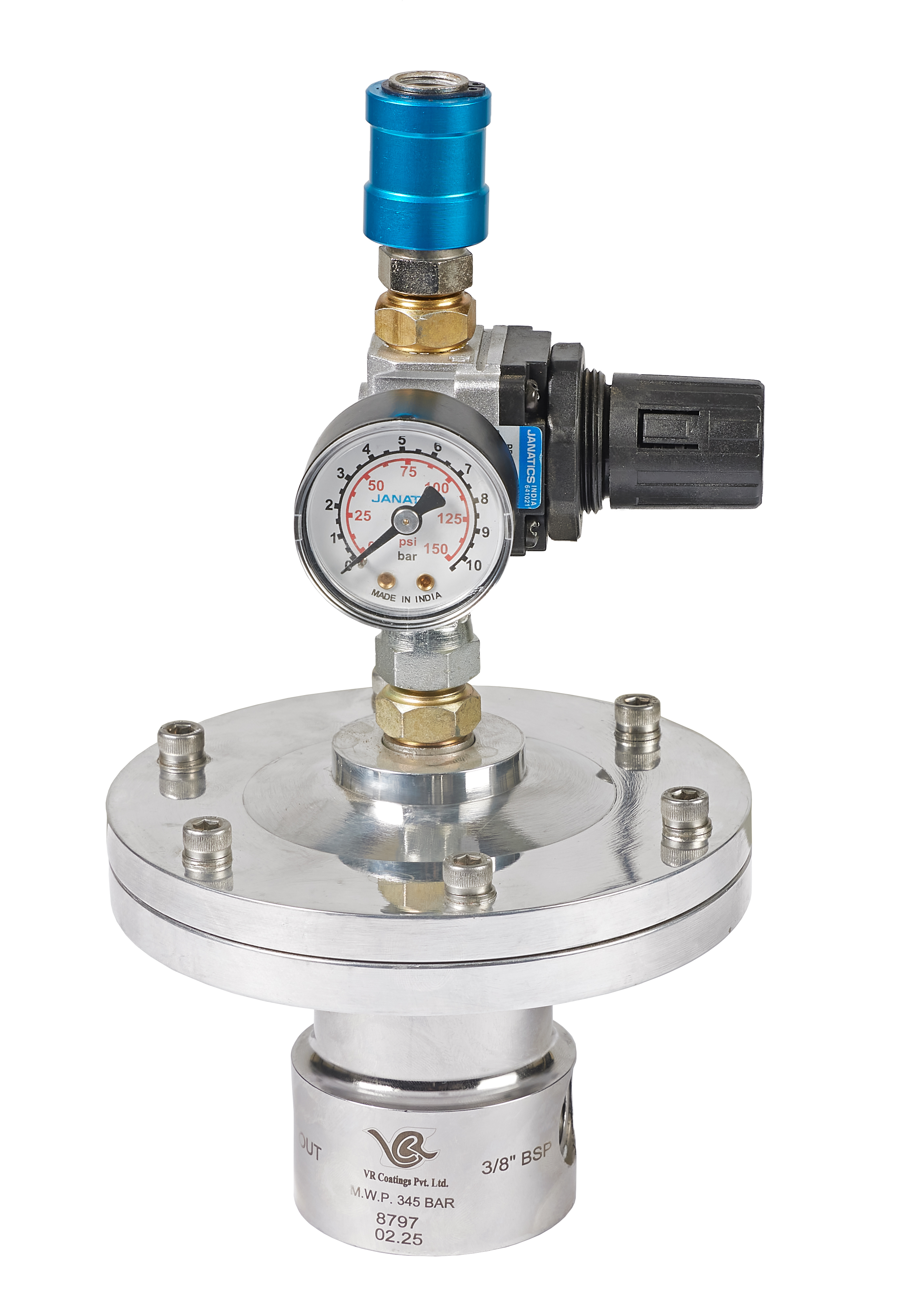 VR Coatings High and Low Pressure Regulators