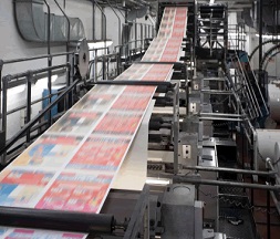 Printing and publishing paint circulation system