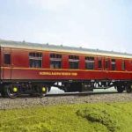 Railway coach wagon bogie painting machine